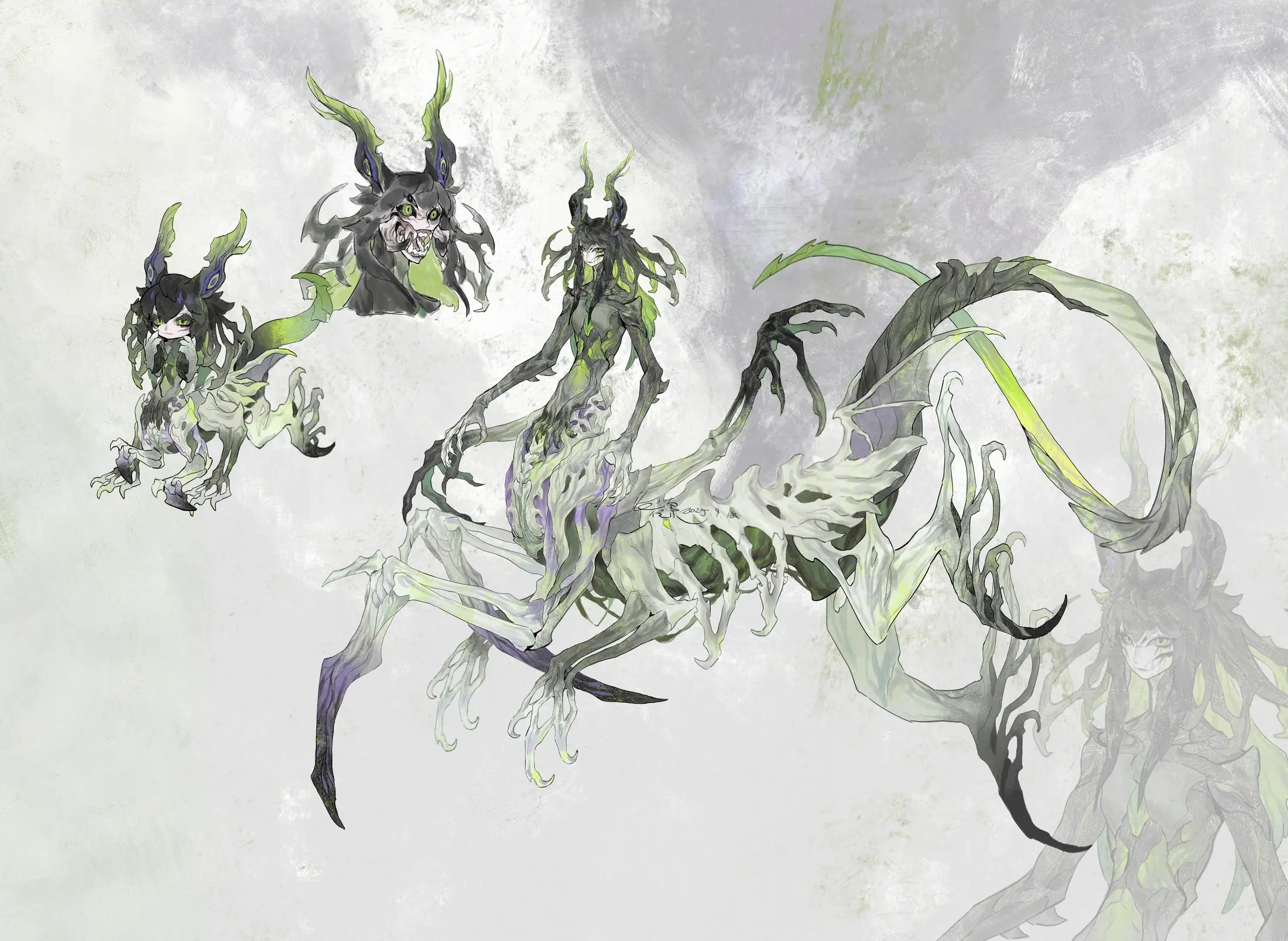 青瘴 · Miasma viride