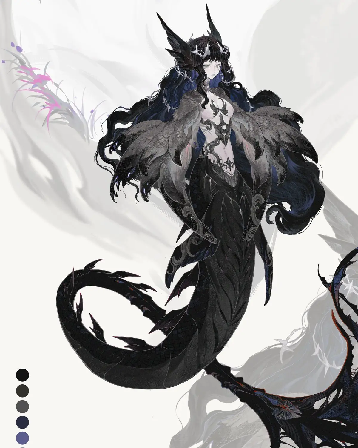 白夜枭作品 · 海妖之王 塞王 Rex sirenum