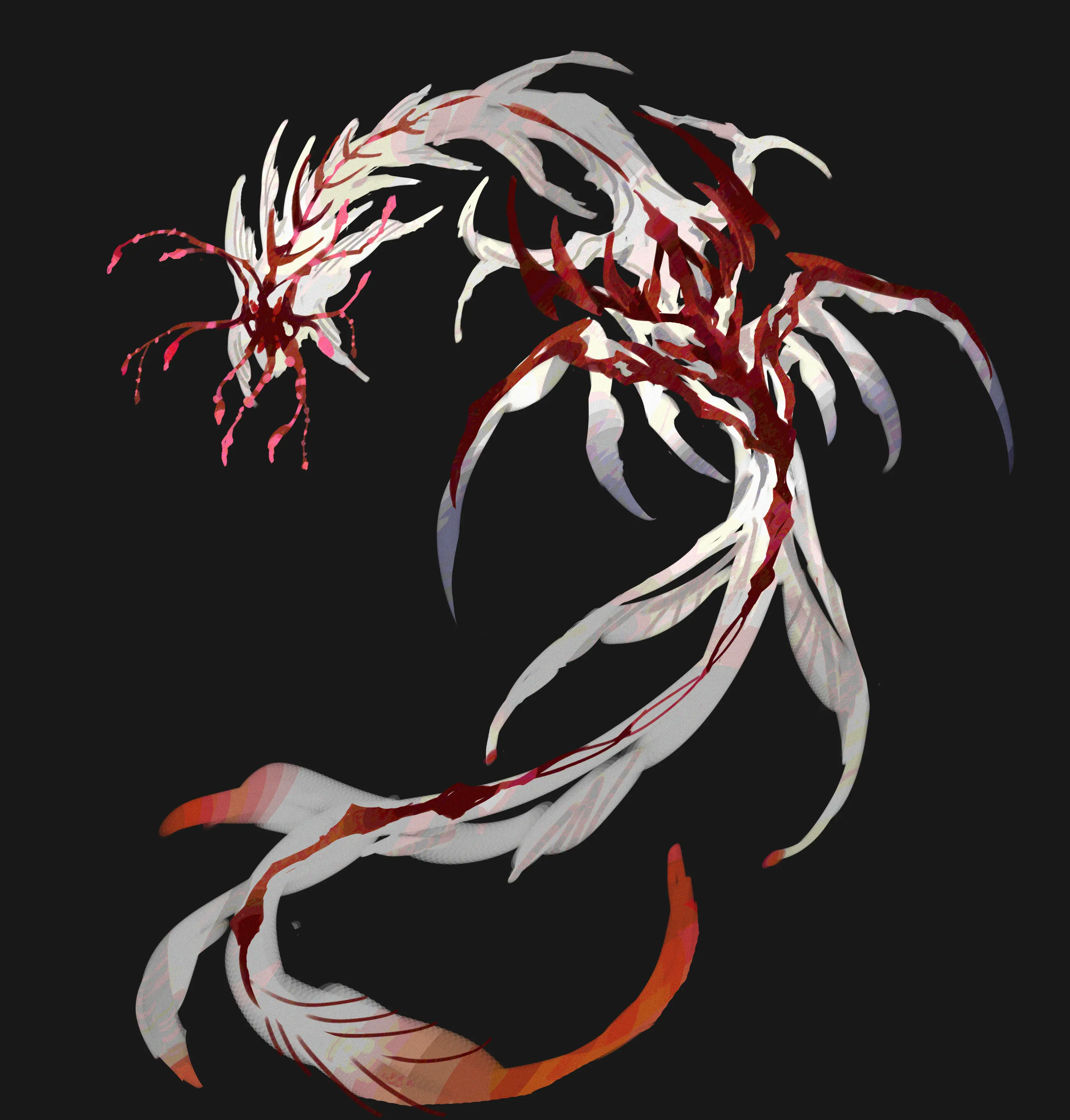 绯骨游蛇 · Serpens ossirubra