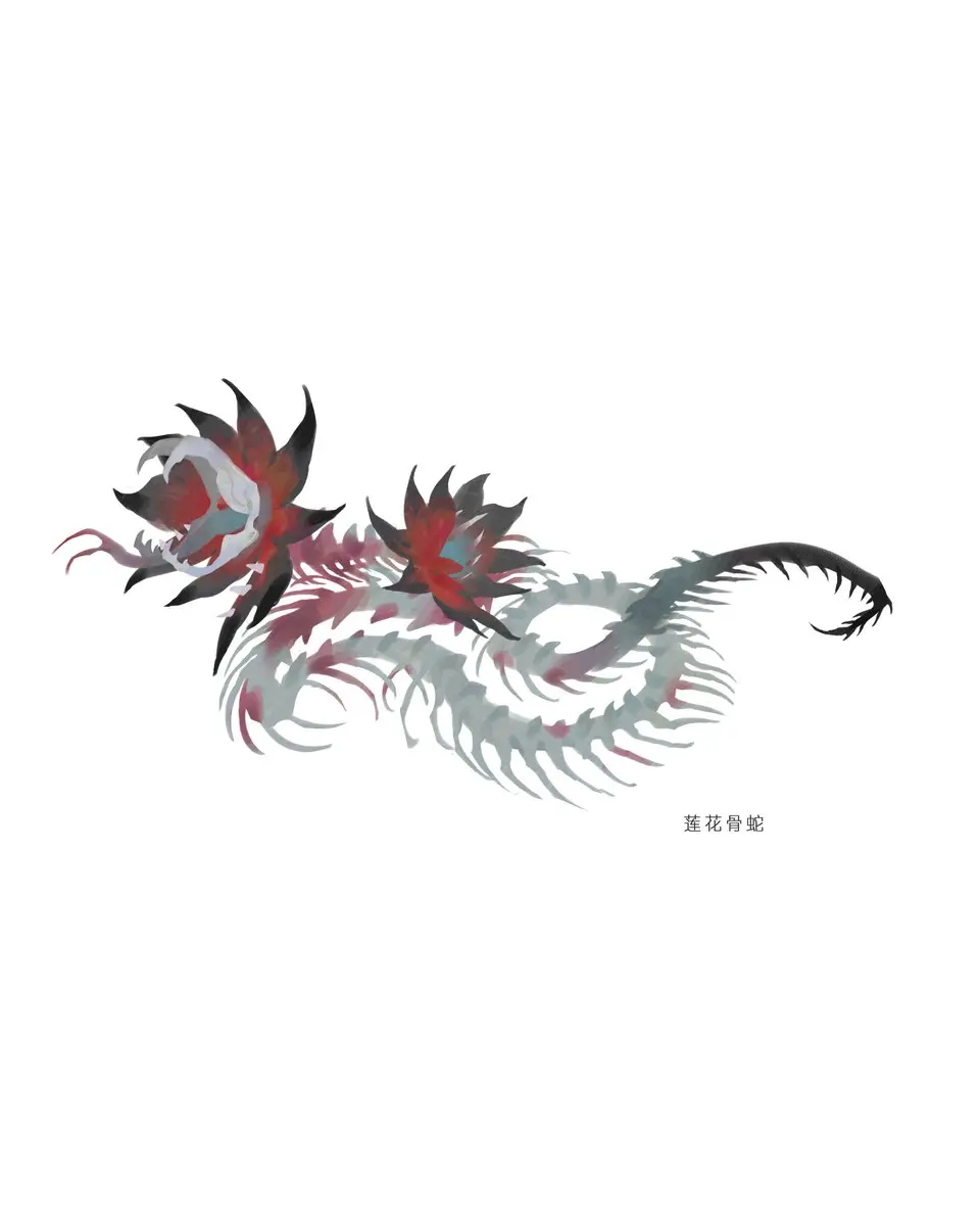 白夜枭作品 · 赤尾游祟 Cauda rubrifera（异骸百相）