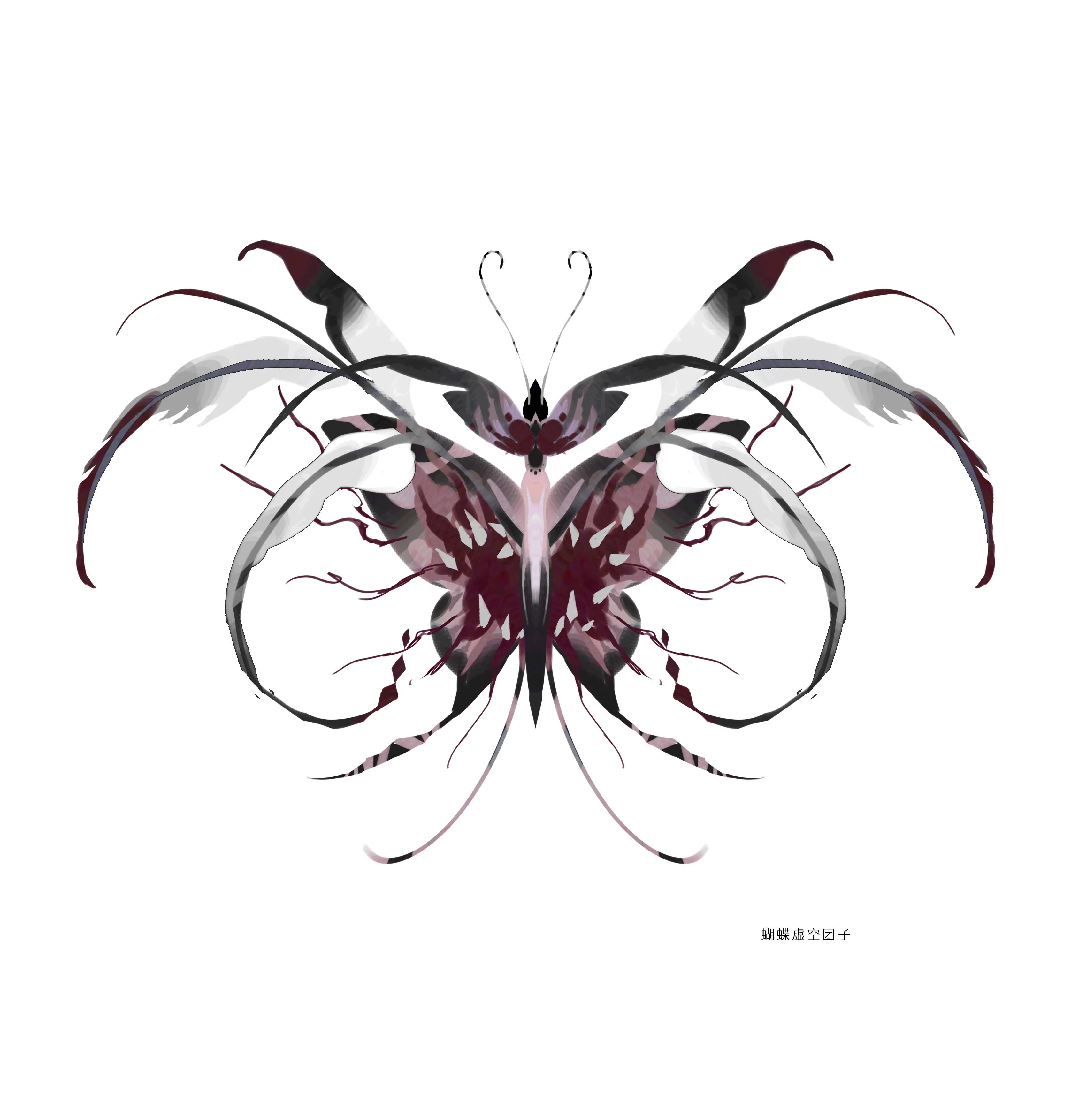 绛瞳裂蝶 · Papilio rimoculus