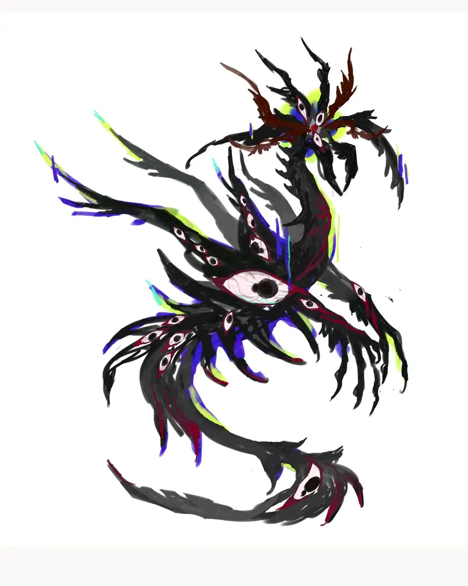 白夜枭作品 · 黄瞳影镰 Oculus flavus（异骸百相）