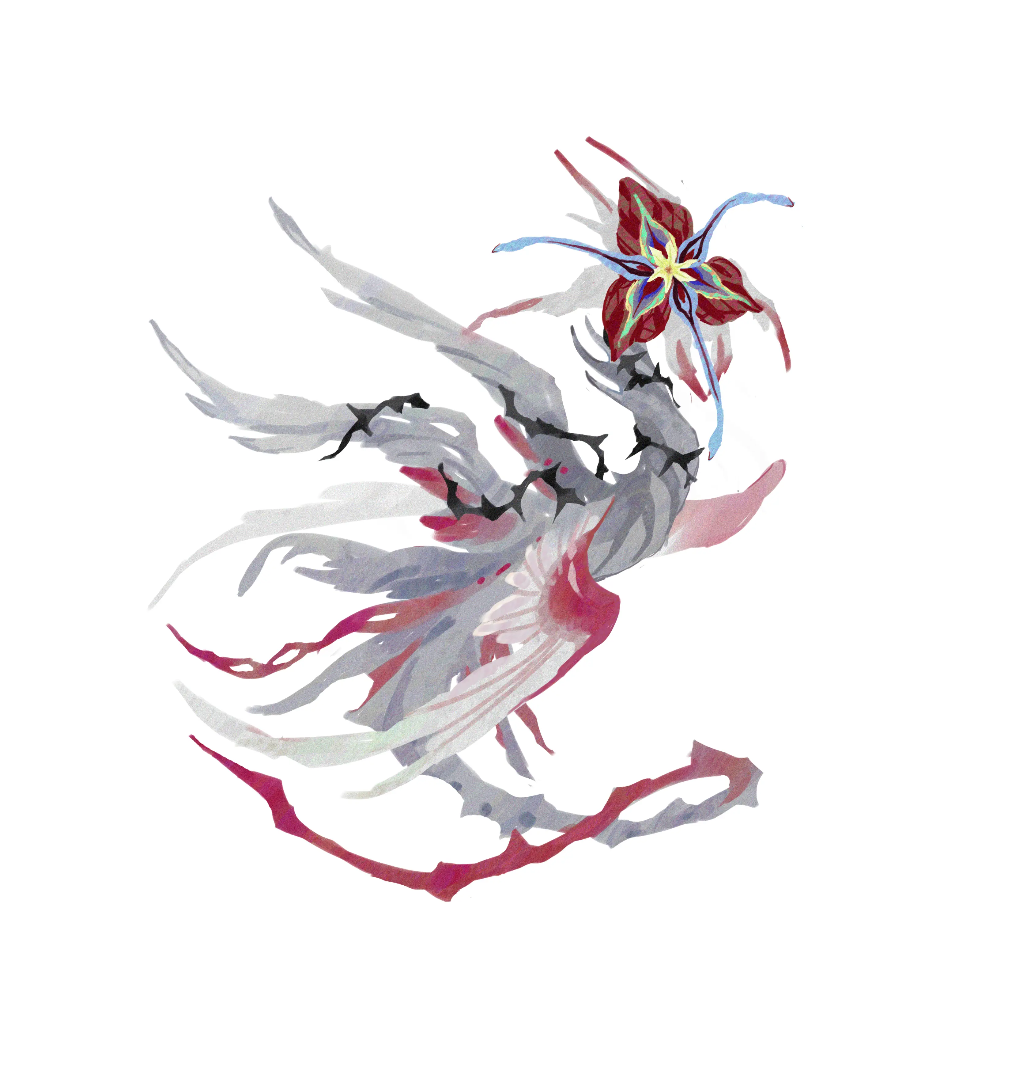 白刃残骑 · Eques albus