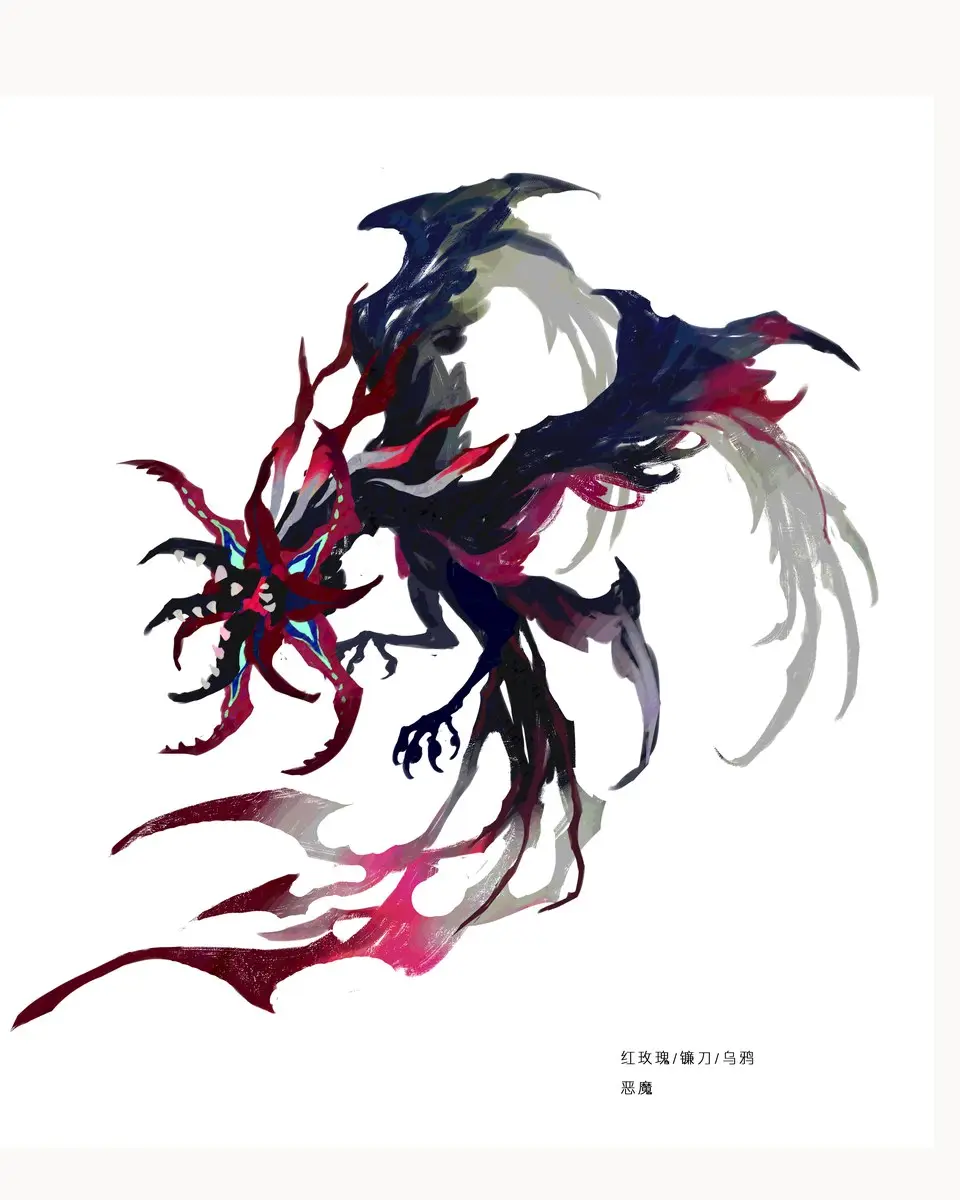 白夜枭作品 · 黑喙血翼 Rostrum cruentum（异骸百相）