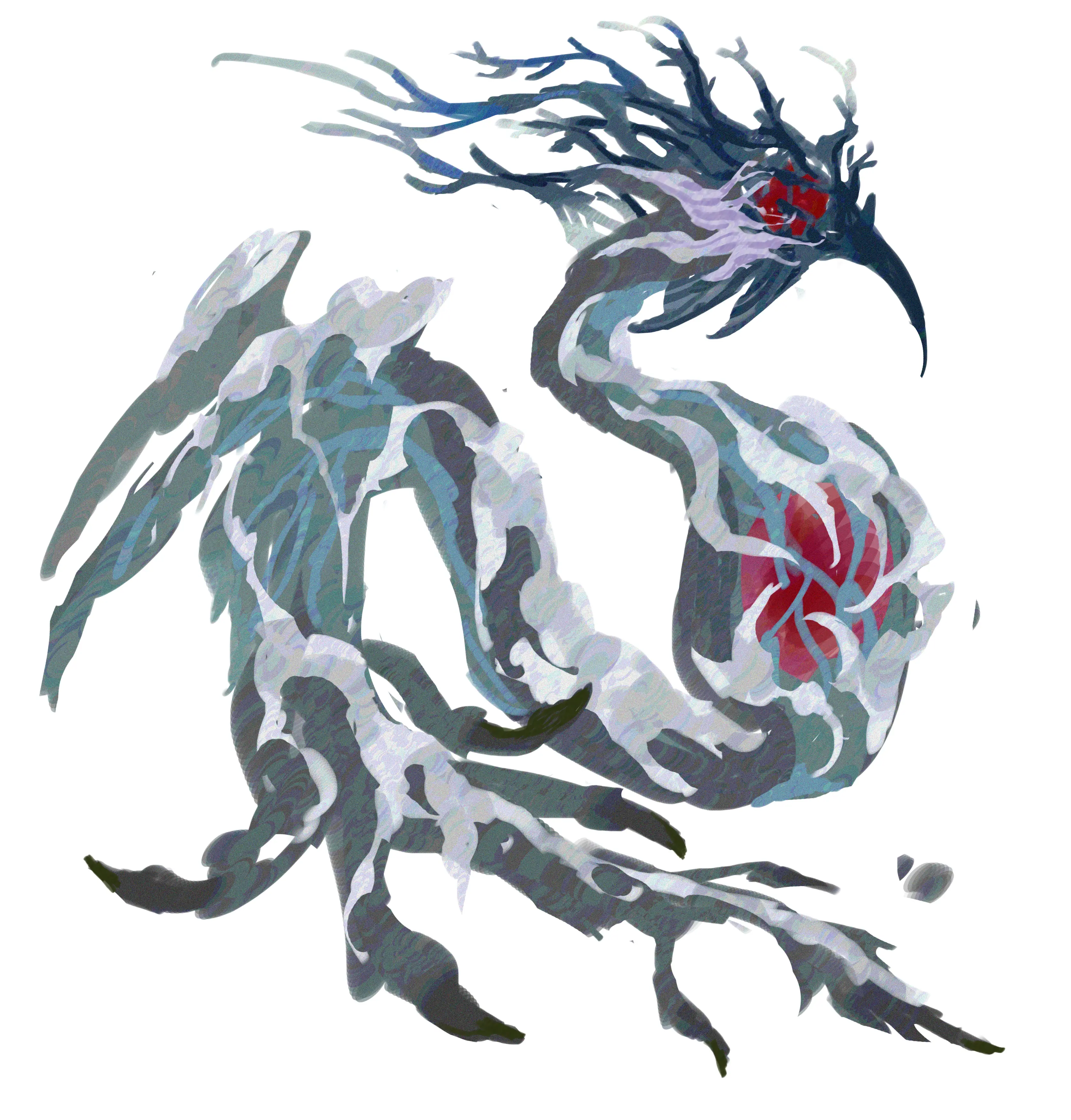 青潮脊龙 · Draco caeruleus