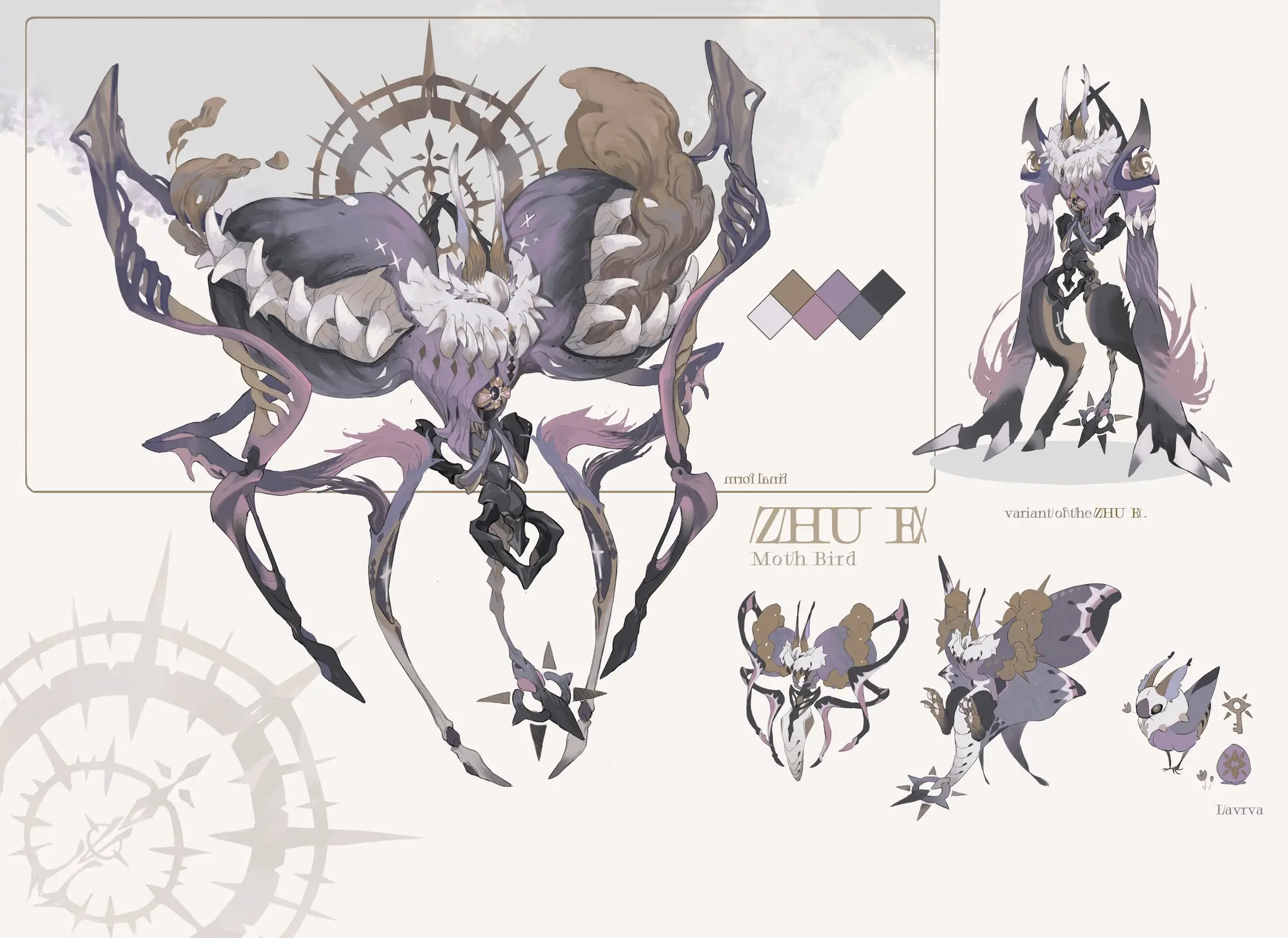 烛蛾 · Strix phalaena