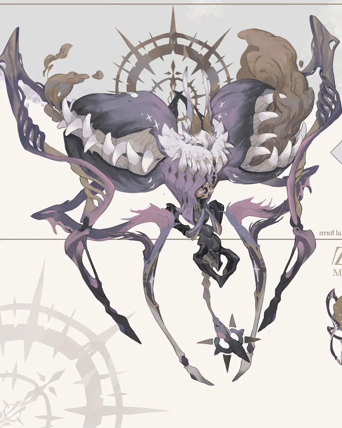 白夜枭作品 · 烛蛾 Strix phalaena（Moth Bird）
